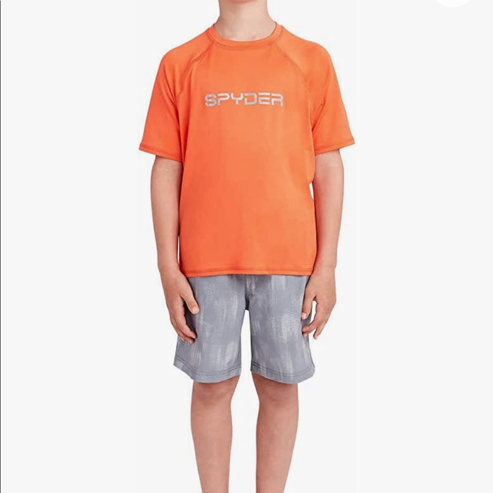 NWT Spyder Boys Swim 2pc Set